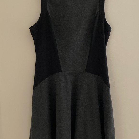 Black and Grey Swing Dress - Picture 1 of 4